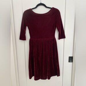 Velvet Dress XS